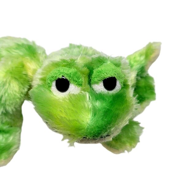 Ganz Webkinz Fuzzy Green TIE DYE FROG Plush Stuffed Animal Toy 12" HM 162 - Picture 10 of 10
